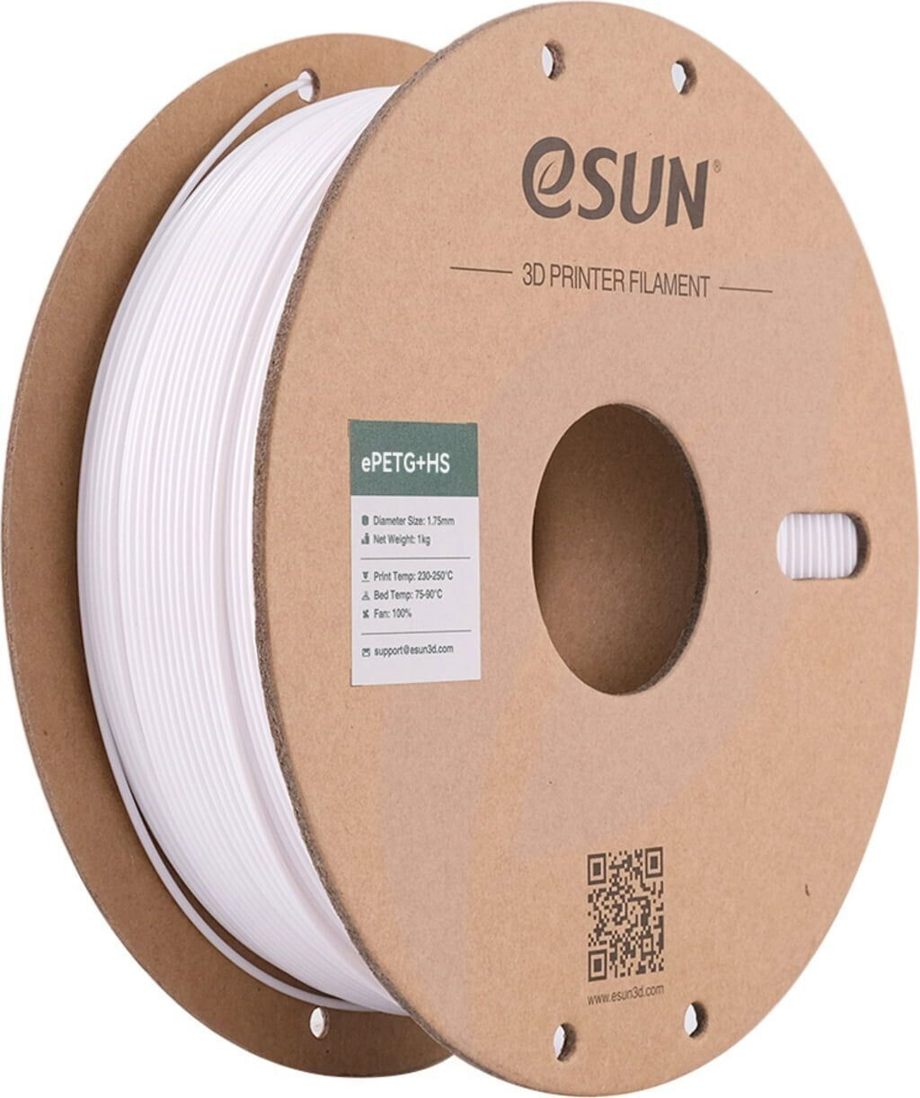 eSun3D ePETG+HS Filament 1,75mm 1kg White