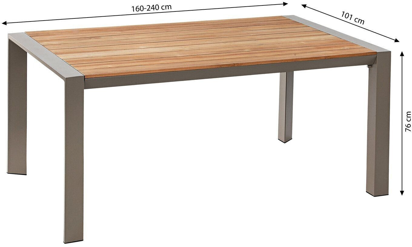 Dehner Cleveland Gartentisch ausziehbar 160/240 x 101 x 76 cm ab 899,99