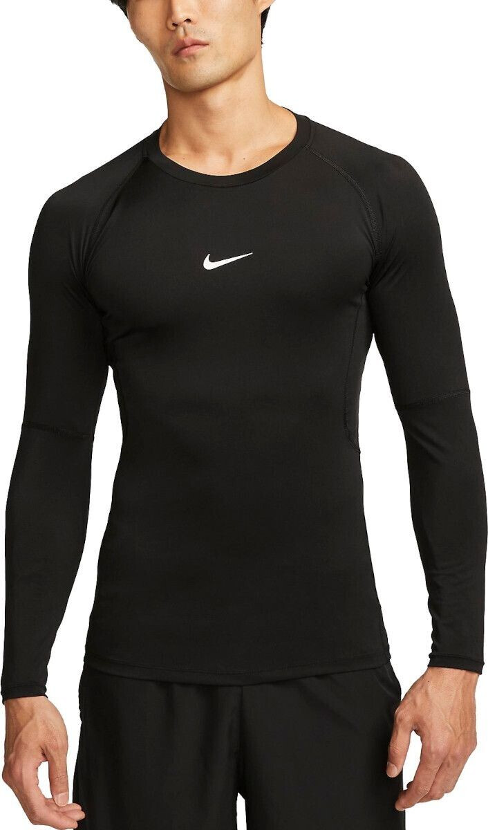 Nike Pro Dri Fit Pro Long Sleeve FB7919 black white au meilleur prix sur idealo