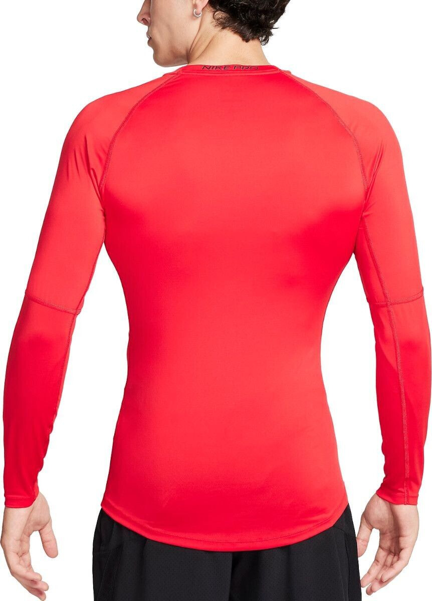 Nike pro combat fitted long sleeve on sale