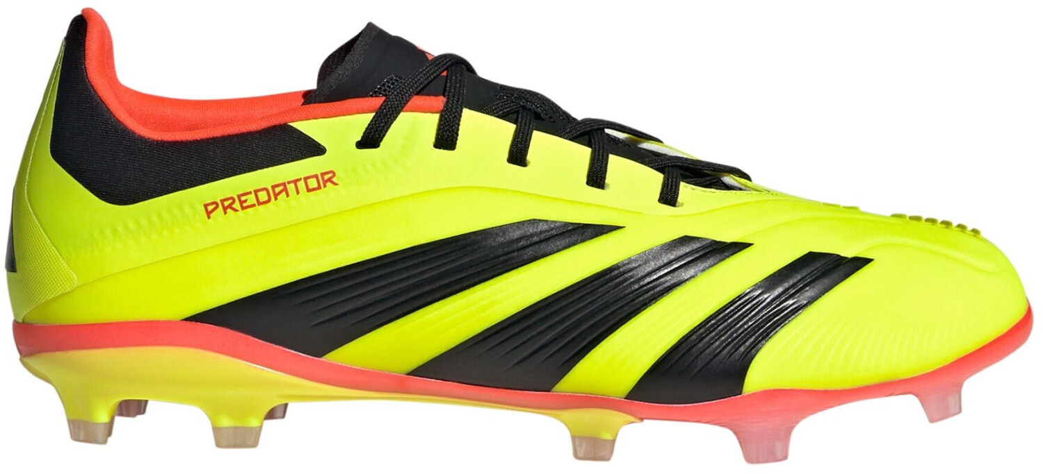 Photos - Football Boots Adidas Predator Elite FG Kids  team solar yellow 2/core bla (IG7745)