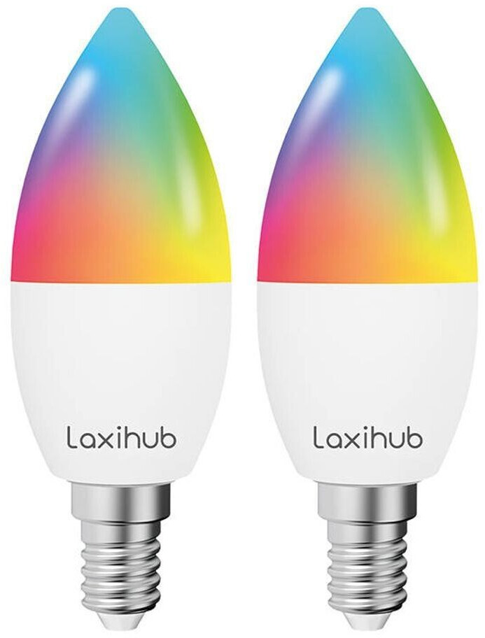 Laxihub Smart LED lamp Laxihub LAE14S (2-pack) WiFi Bluetooth Tuya
