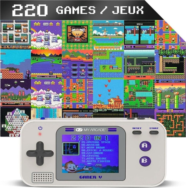 My Arcade Gamer V Classic grau/lila, Bild 7