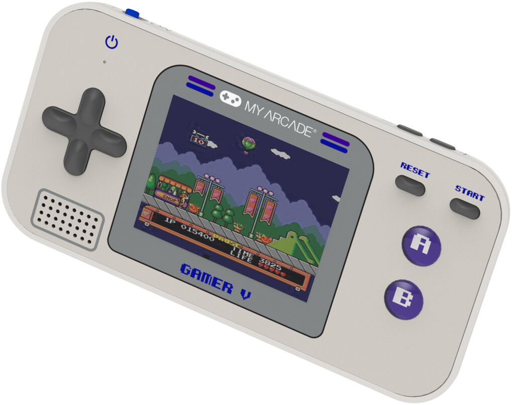 My Arcade Gamer V Classic Grey/Purple