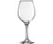 Pasabahce 6 goblets Amber red wine glass, transparent, Cl 46 - transparent glass 5892046