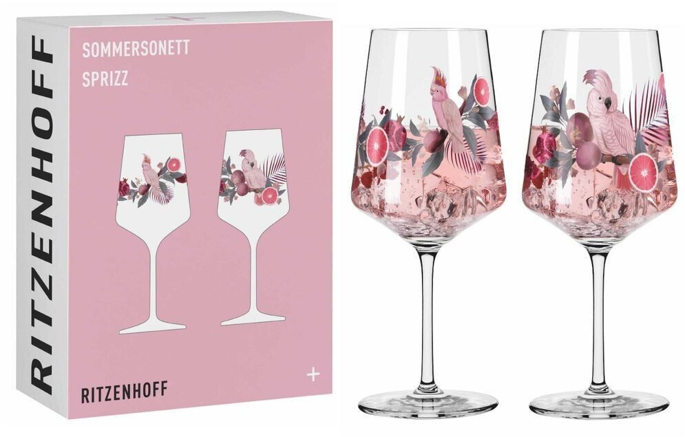 Ritzenhoff Sommersonett aperitif glass set F24 by Ramona Richter
