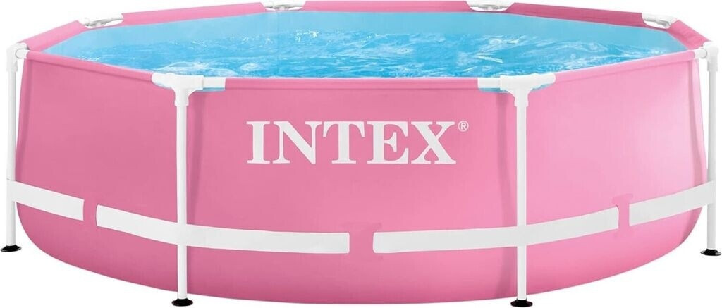 Intex Pools Frame Pool 244 x 76 cm Metal pink