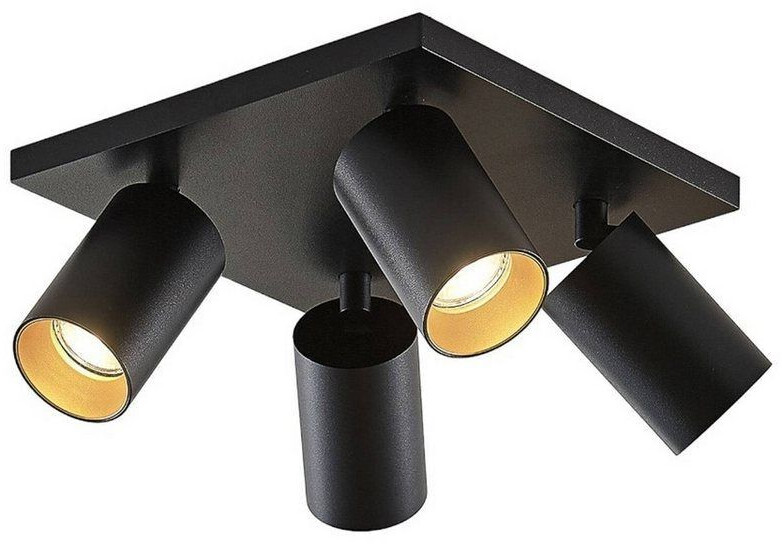 Arcchio Brinja Ceiling Light Black/Gold