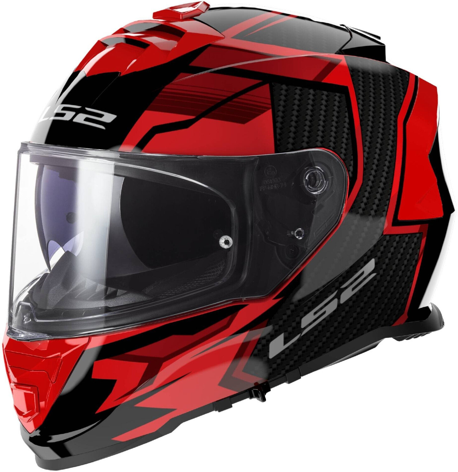 LS2 FF800 Storm II Tracker noir/rouge