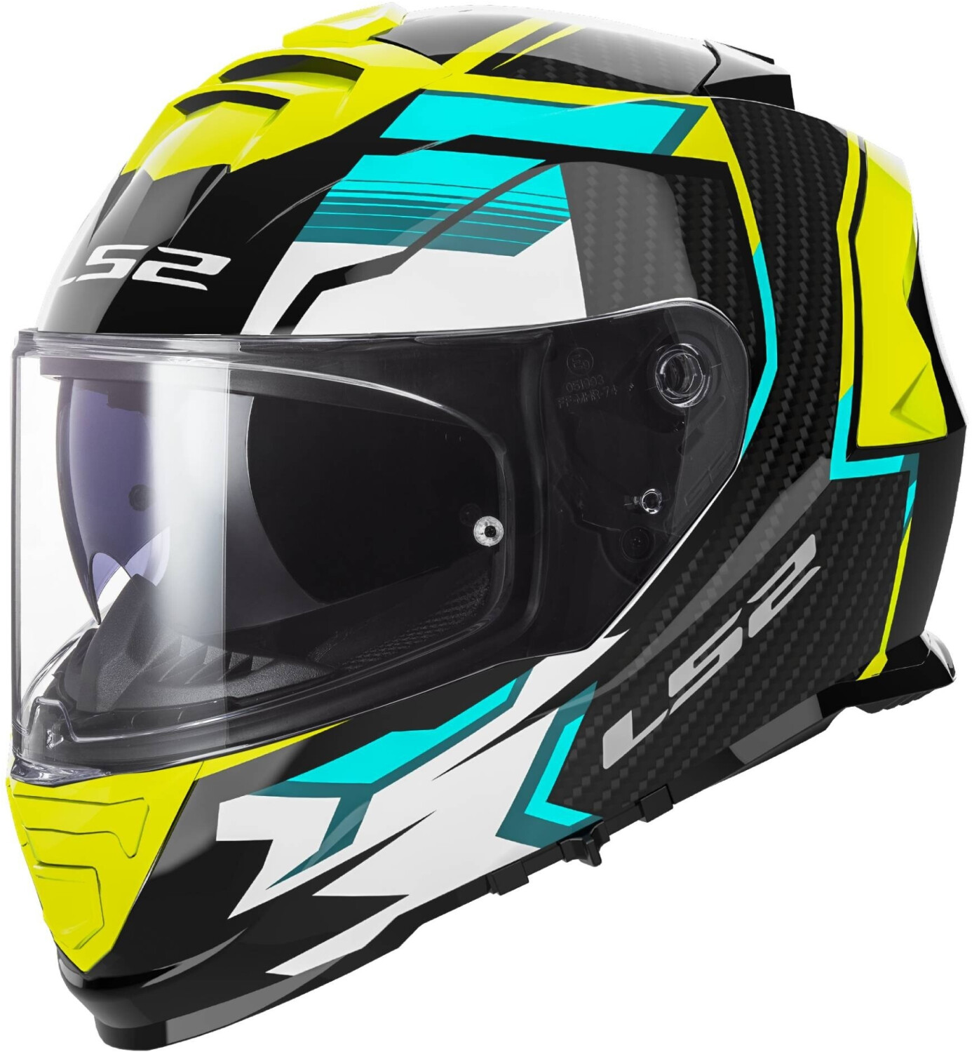 LS2 FF800 Storm II Tracker noir/jaune fluo