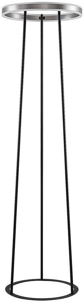 Lucande Seppe LED Floor Lamp Ø50cm nickel (9639571)