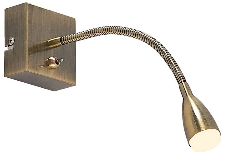 Lindby Jolka LED wall light antique brass (9626892)