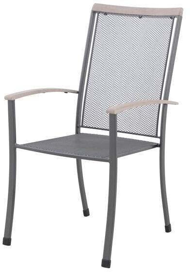 Royal Garden Balero Stapelstuhl 2er Set Aluminium grau (154759) ab 112
