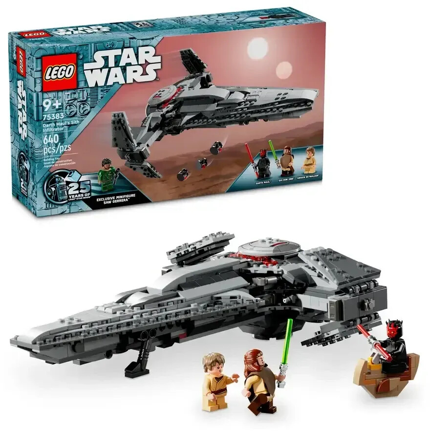 LEGO Star Wars Darth Maul s Sith Infiltrator 75383 from 49.42 Today Best Black Friday Deals on idealo