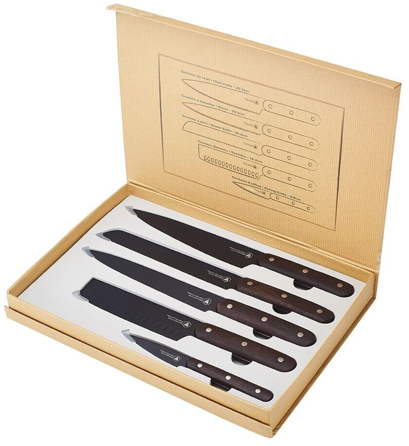 Laguiole Coffret de 5 couteaux de cuisine