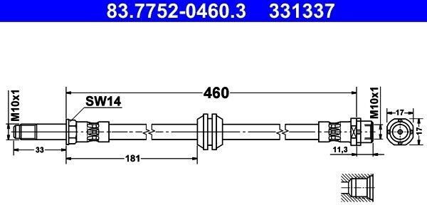ATE 83.7752-0460.3
