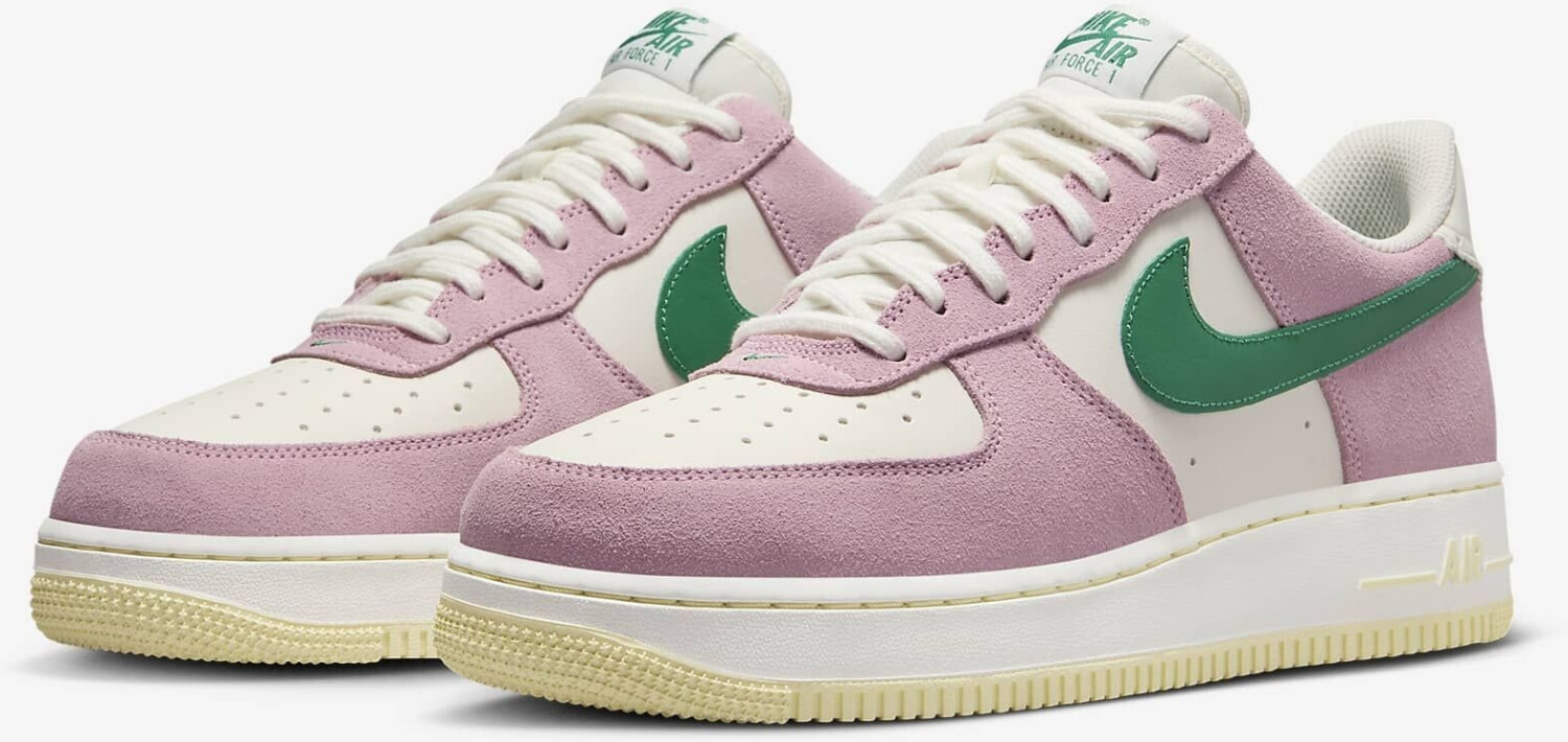 Nike Air Force 1 07 LV8 sail medium soft pink alabaster malachite au meilleur prix sur idealo