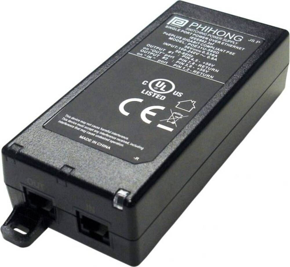 Phihong PoE-Injector POE60U-1BTE