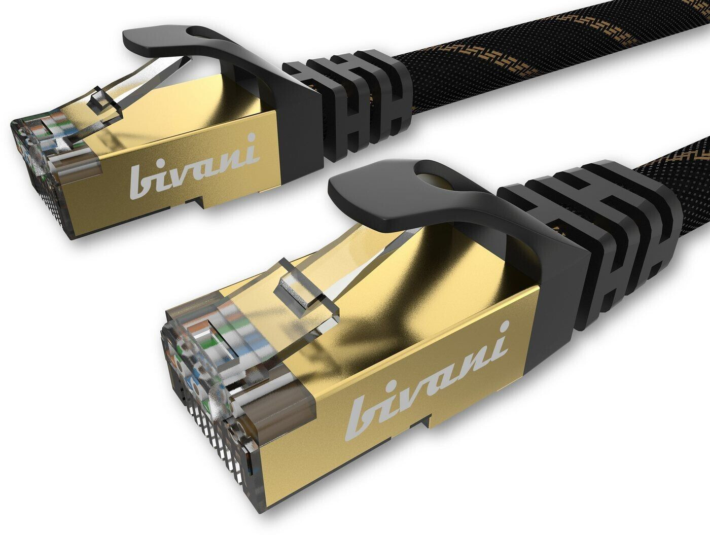 bivani CAT 8.1 S/FTP Patchcable 10m Black