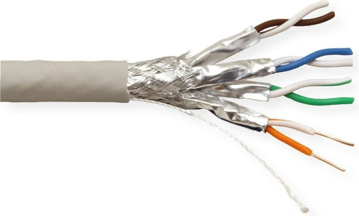 Value CAT 7 S/FTP Installation Cable 100m Grey