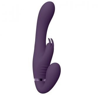 Vive Strap-On Vibrant Rabbit Suki Violet
