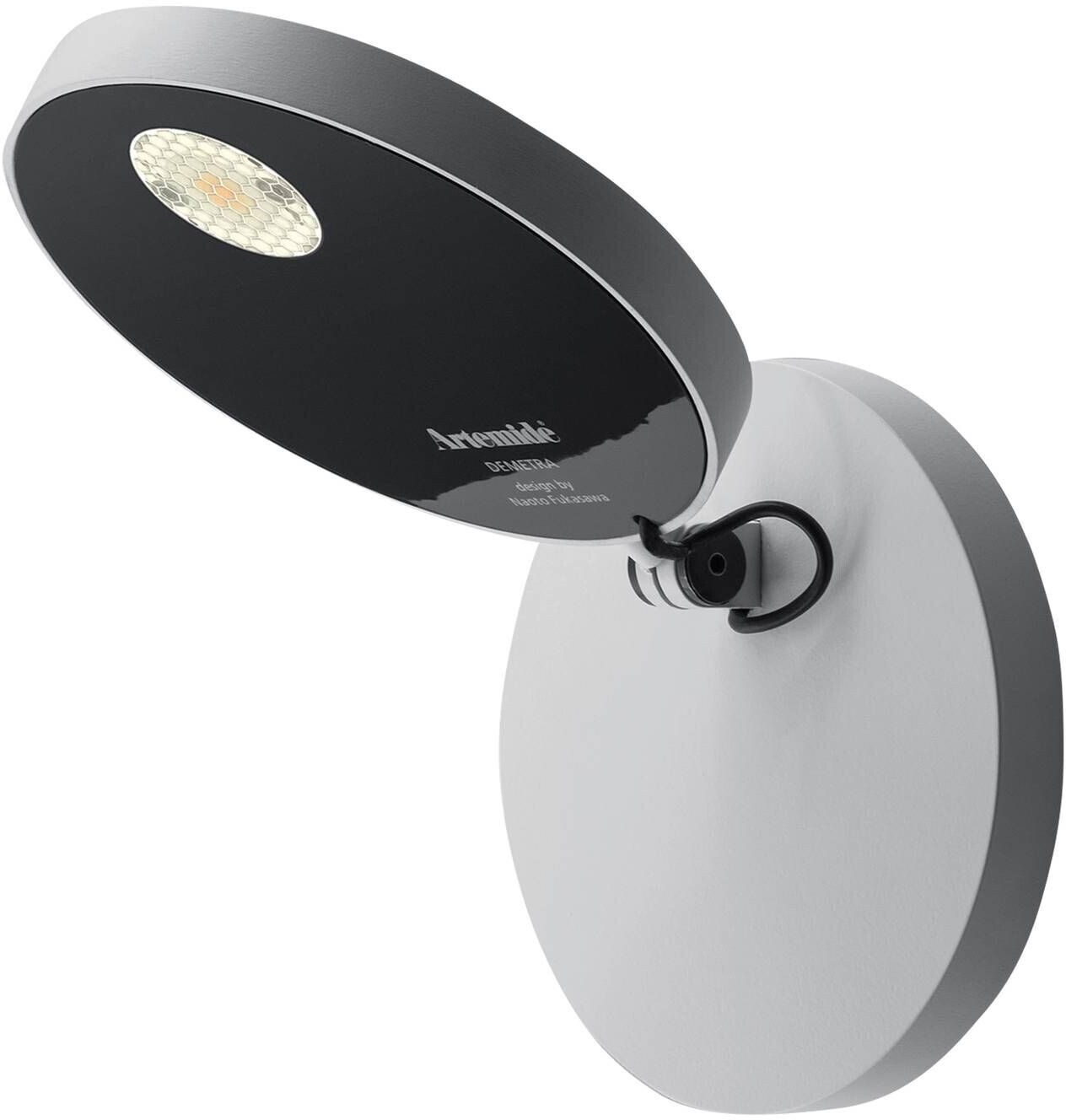 Artemide Demetra spotlight, dimmer 130x185 cm white