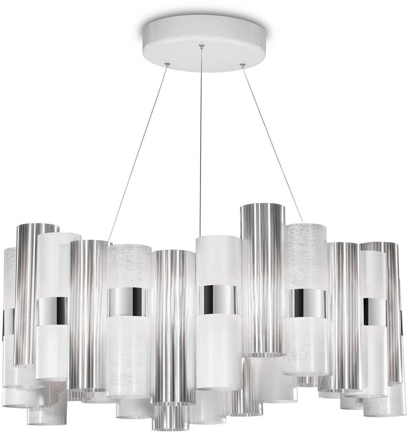 Slamp La Lollo L LED hanging lamp Ø80cm white
