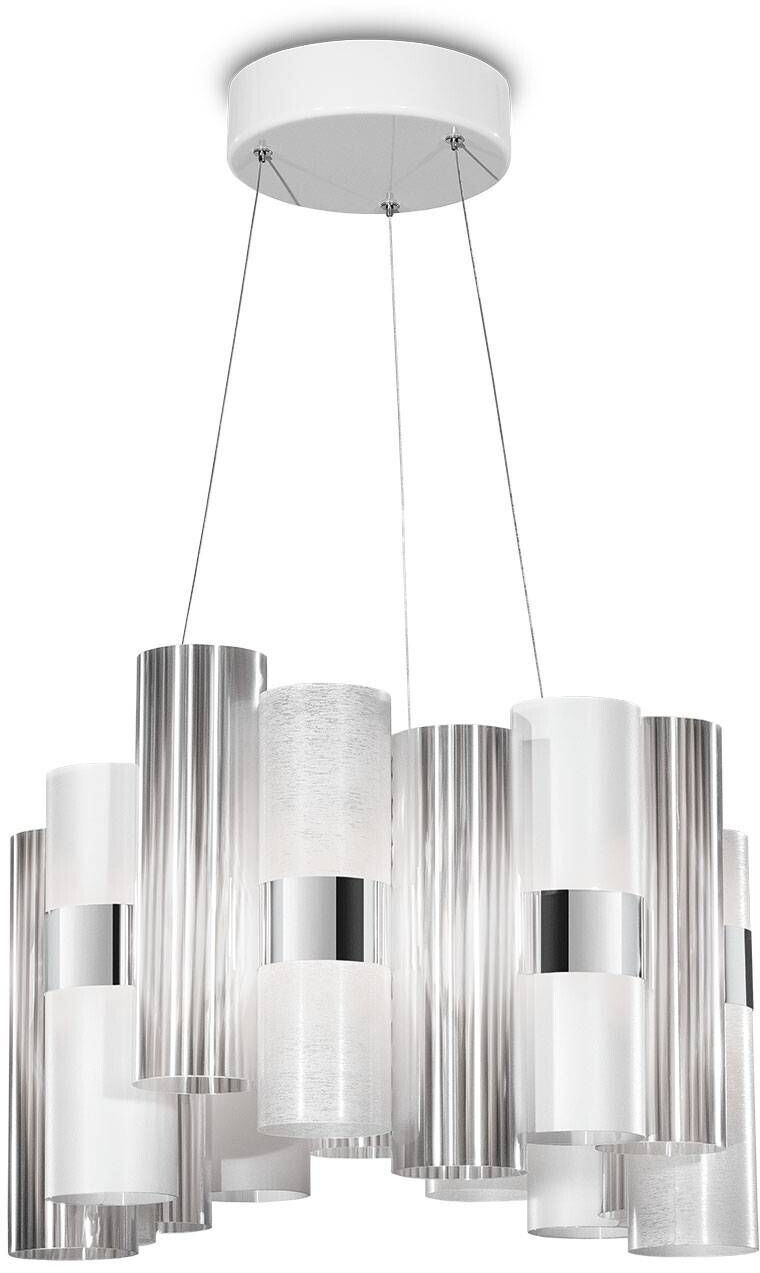 Slamp La Lollo M LED pendant light Ø48x25 cm white