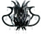 Slamp Medusa designer wall light 65x56x35 cm black