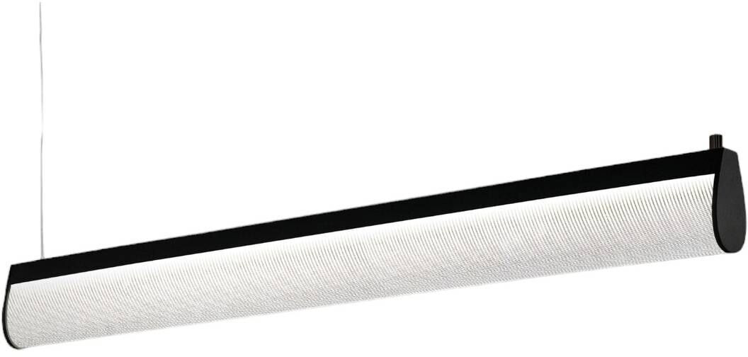Slamp Modula LED pendant lamp 10x194 cm crystal black