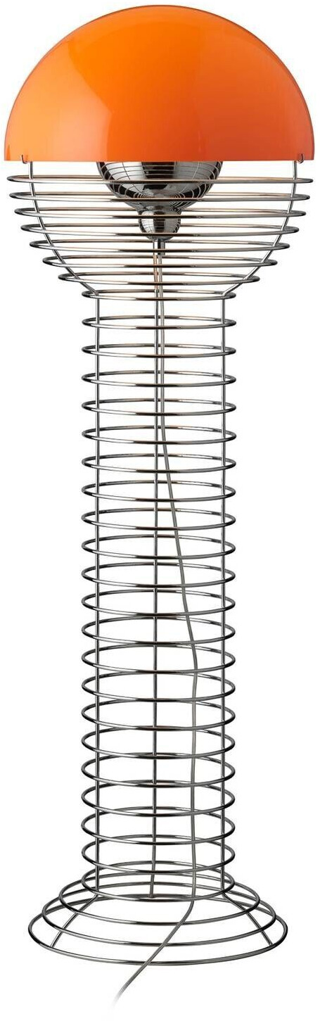 Verpan Floor lamp Wire Ø40x120 cm orange