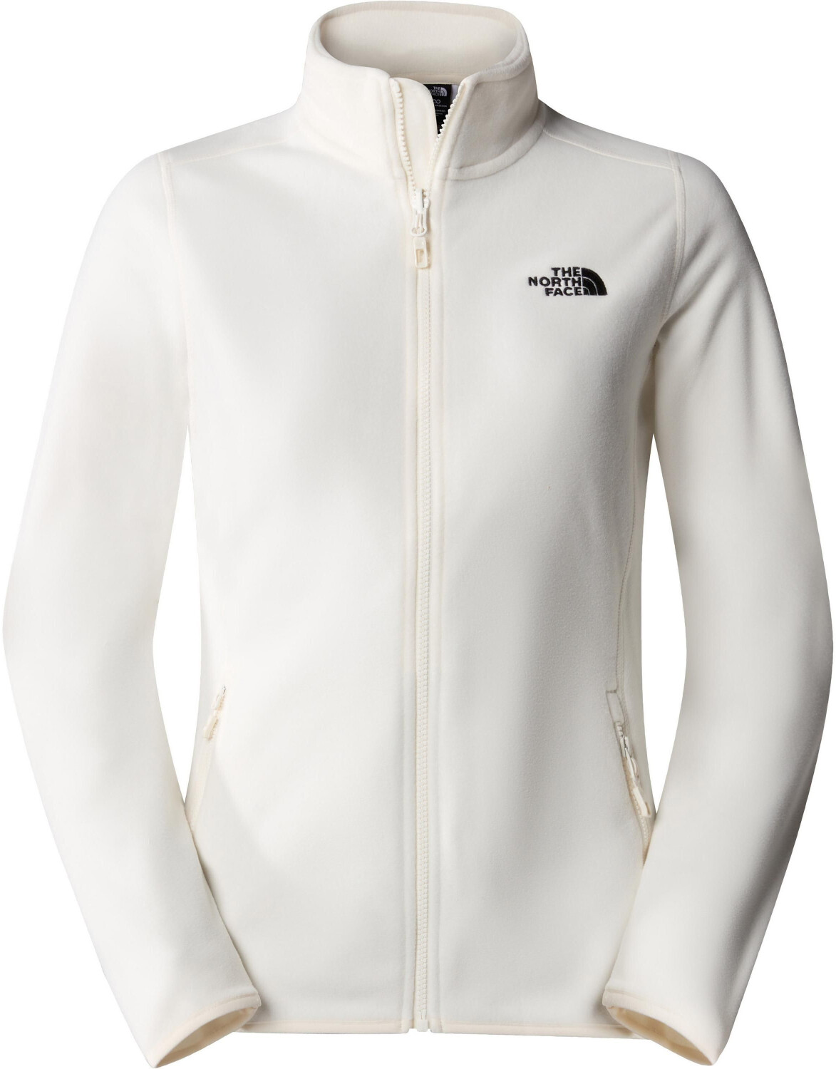 The North Face 100 Glacier Full Zip Fleece Women white dune ab 59 20 Preisvergleich bei idealo