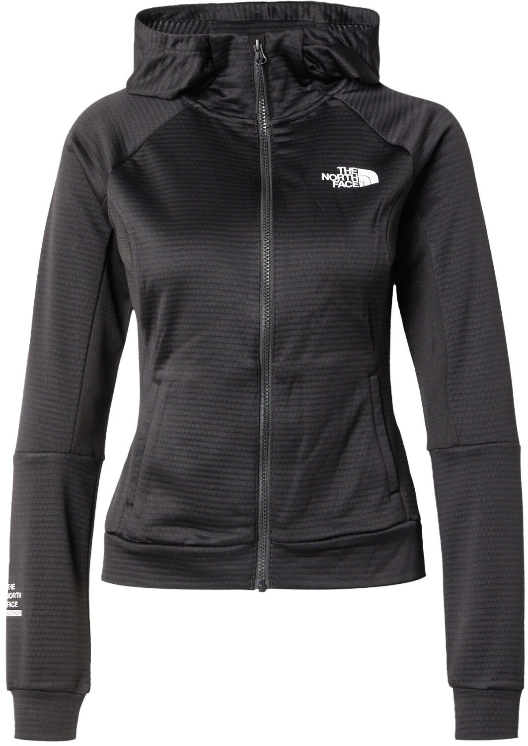 Black full zip fleece womens store