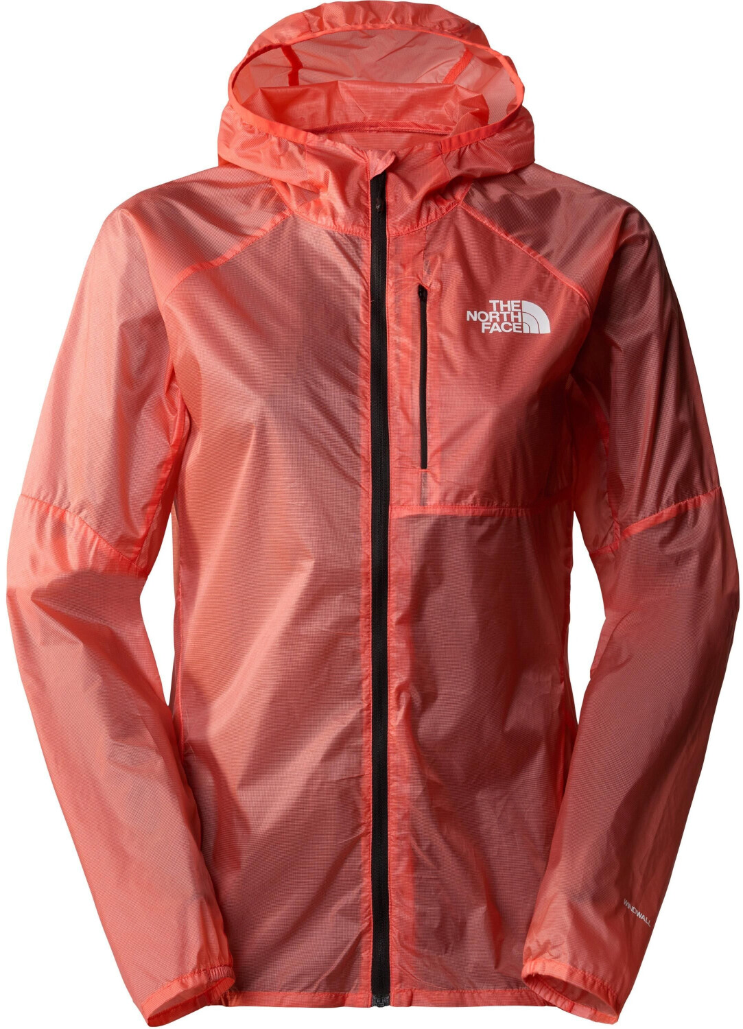 The North Face Women's Windstream Shell (87HF) radiant orange/tnf black