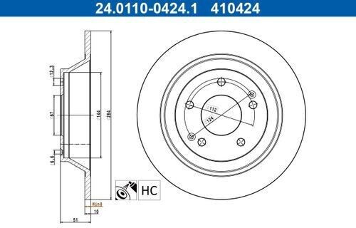 ATE 24.0110-0424.1