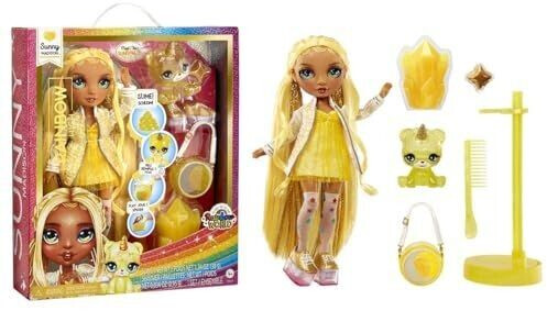 MGA Entertainment Rainbow High avec slime et animal domestique - Sunny