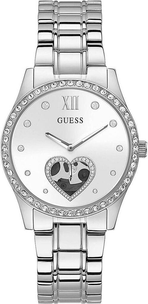 Guess Damenuhr GW0914L1 – Elegante Quarzuhr Mit Edelstahlarmband & Zirkonia