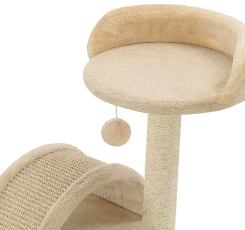 vidaXL Arbre à chat beige/marron vidaXL Arbre à chat beige/marron