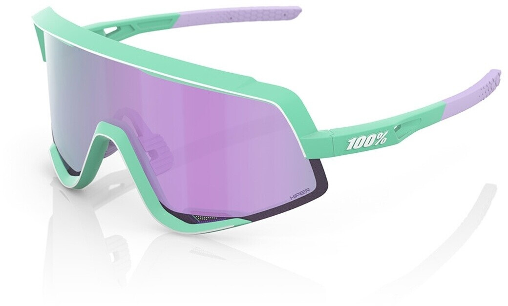 100% Glendale soft tact mint /hiper lavender mirror lens