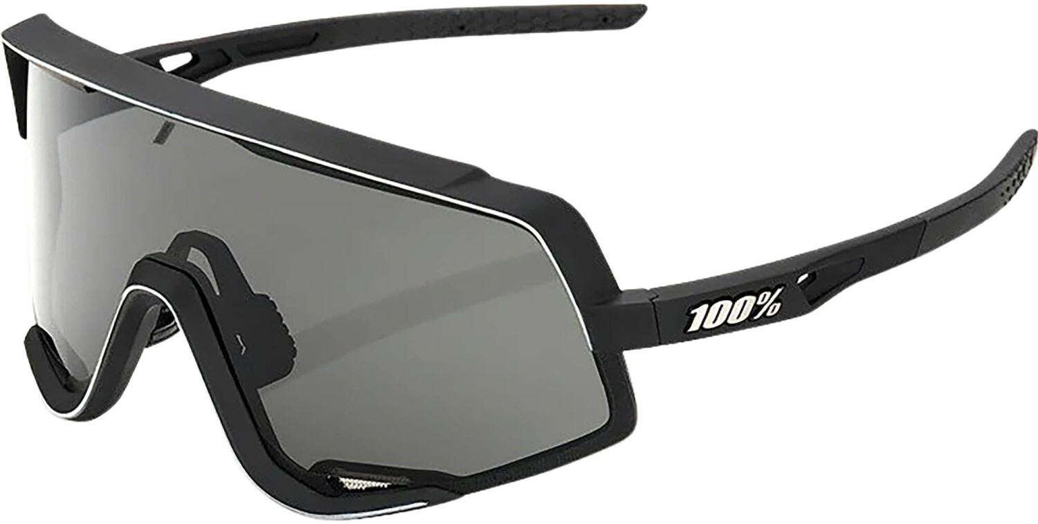 100% Glendale soft tact black/smoke lens