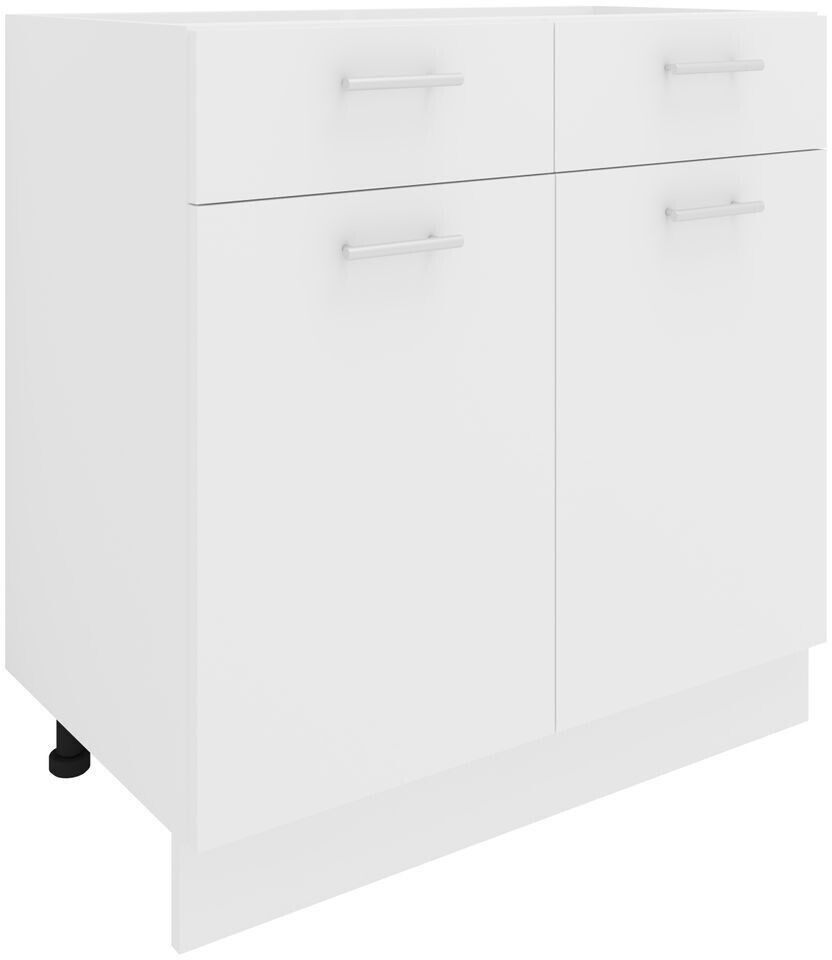VCM Base cabinet 80 cm with drawer Esilo white