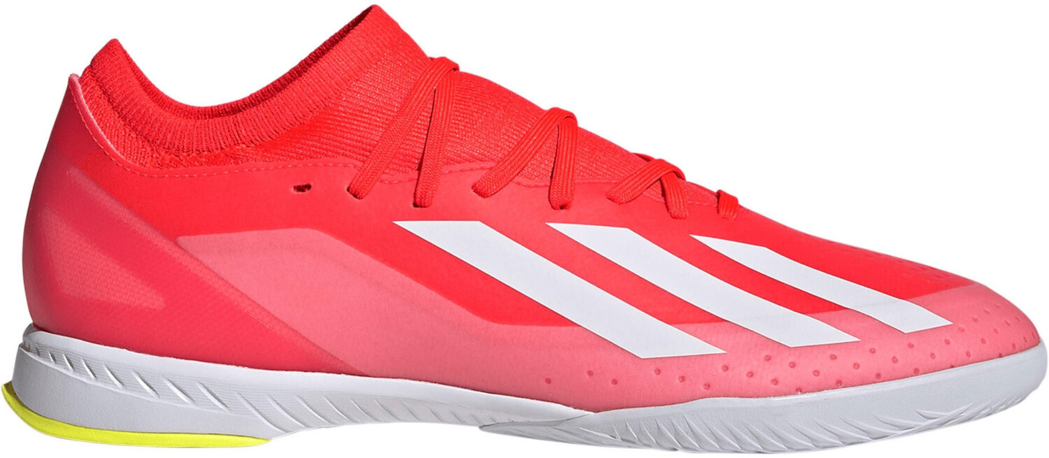 Photos - Football Boots Adidas X Crazyfast League IN  solar red/cloud white/team so (IF0704)