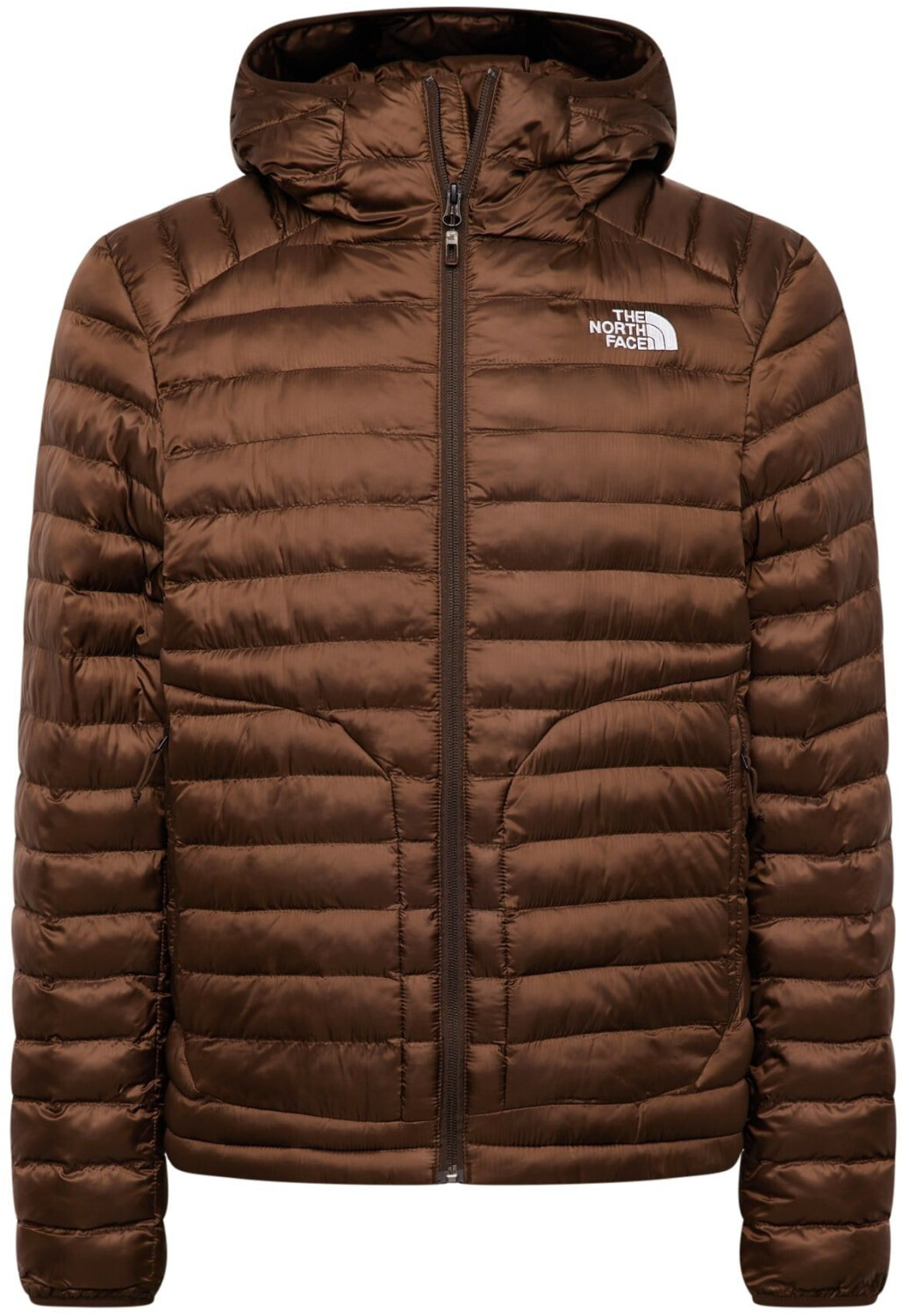 The North Face Mens Huila Synthetic Hoodie (85A3) demitasse brown