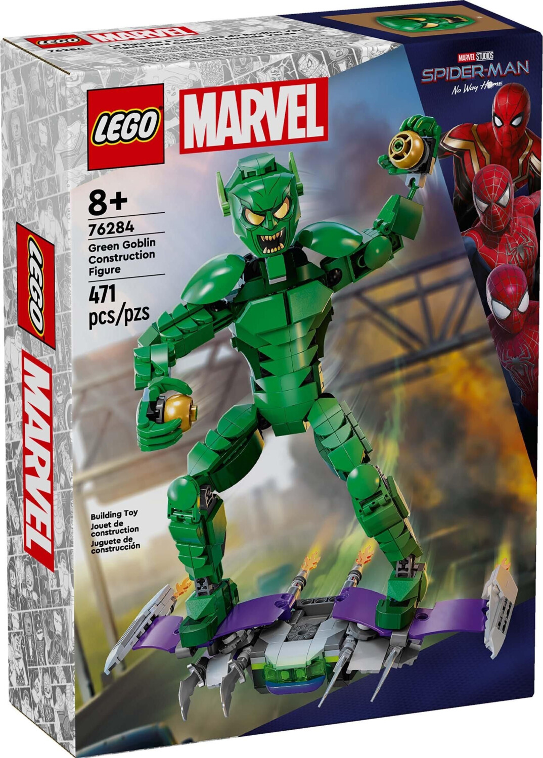 LEGO Marvel - Green Goblin Construction Figure (76284)