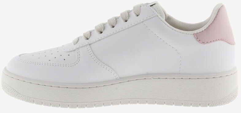 victoria Madrid Contrasting Leather-Effect grey