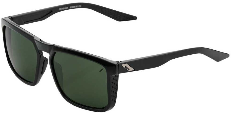 100% Renshaw gloss black/grey green