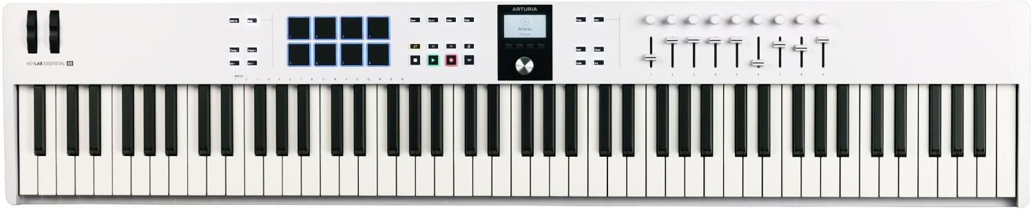 Arturia MIDI Keyboard (KeyLab Essential 88 mk3 White)