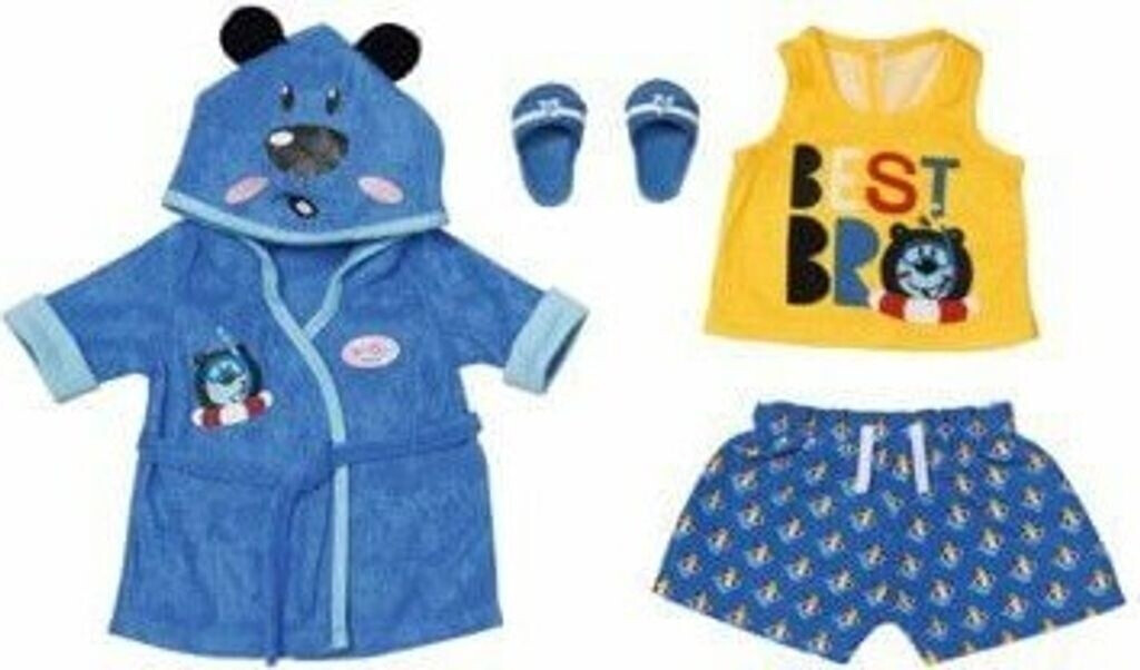 Zapf Creation Deluxe Bathing Set Bathrobe