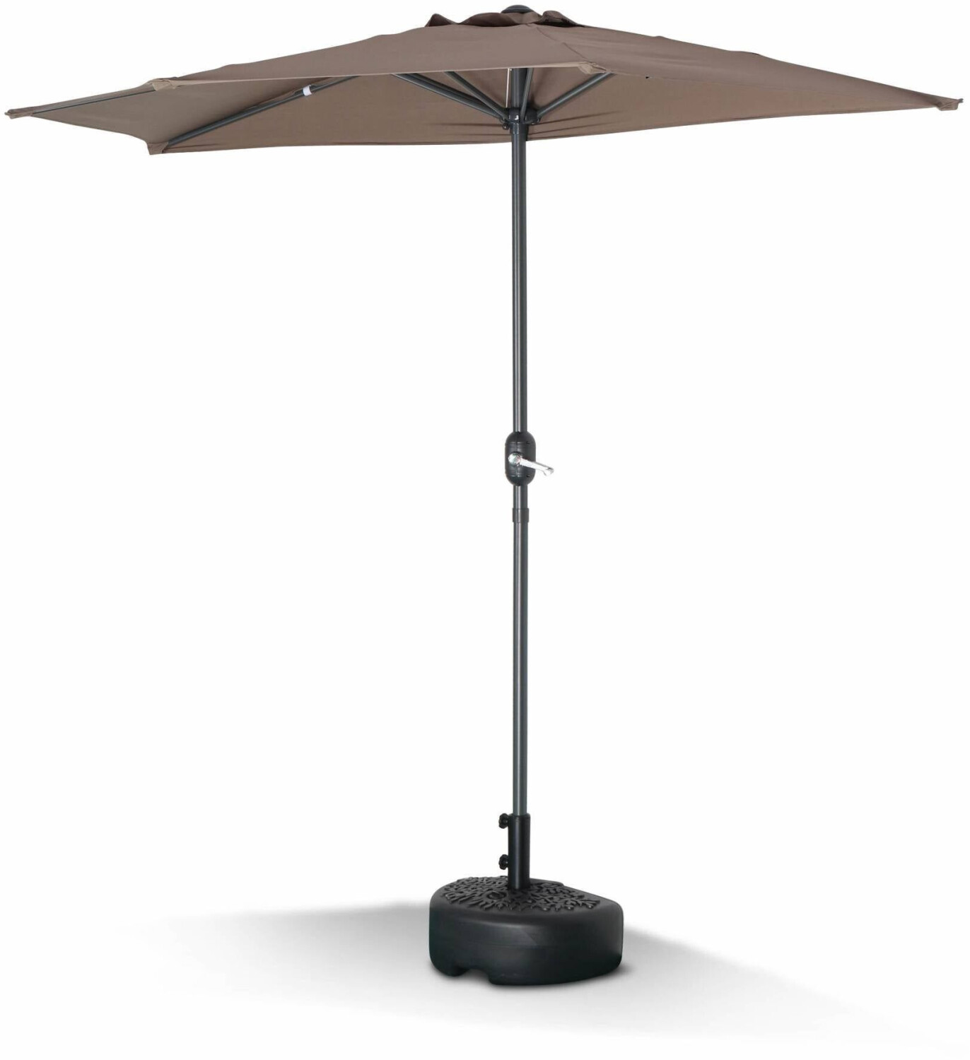 Alice's Garden Demi-Parasol Calvi 250 cm taupe