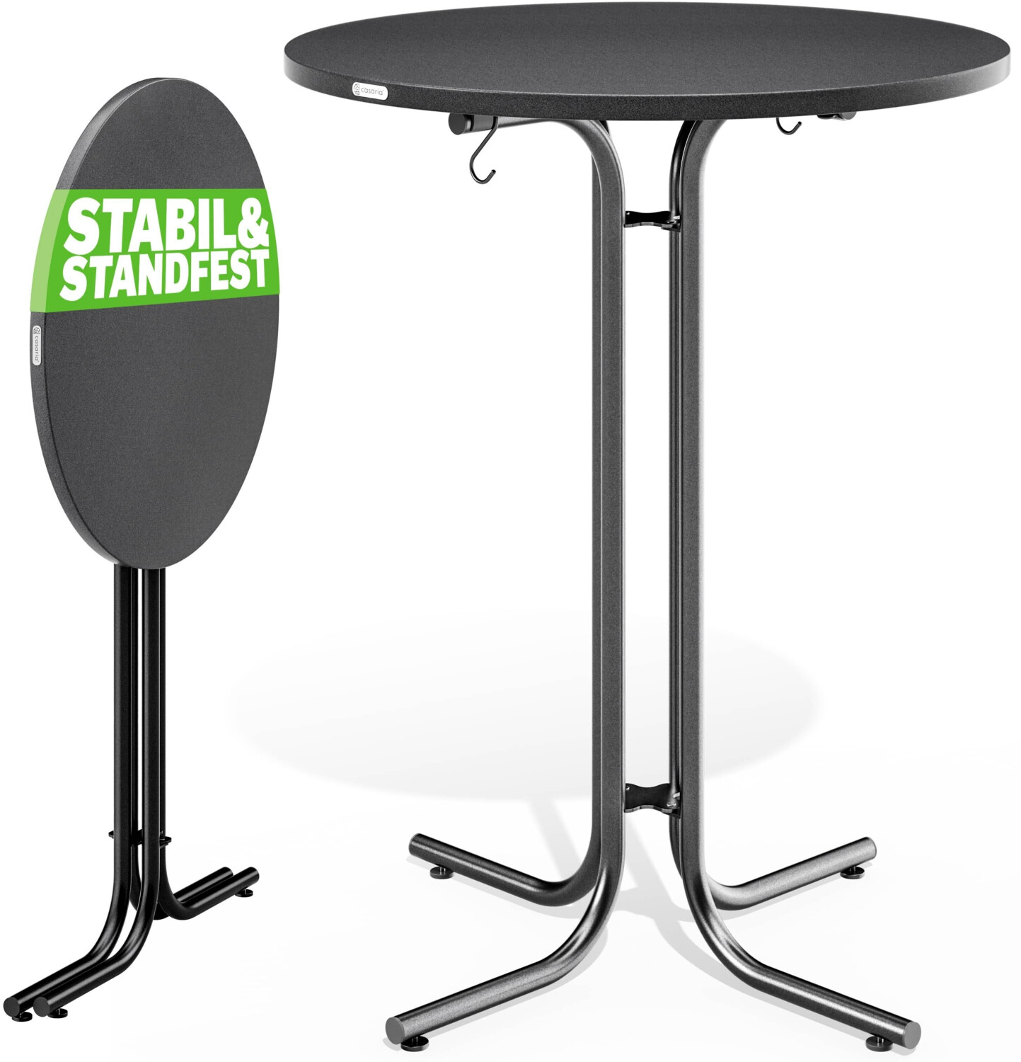 Casaria High table 110x70cm foldable